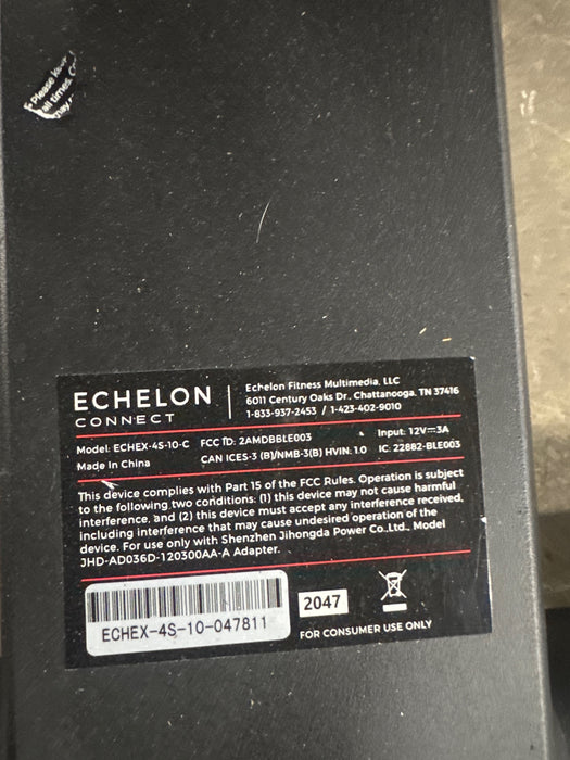 Echelon EX-4S Connect Bike With 1-Year Premier Membership Included - Assembly Included - open_box