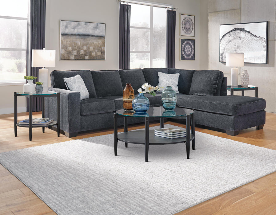 Altari Slate Altari 2-Piece Sleeper Sectional with Chaise