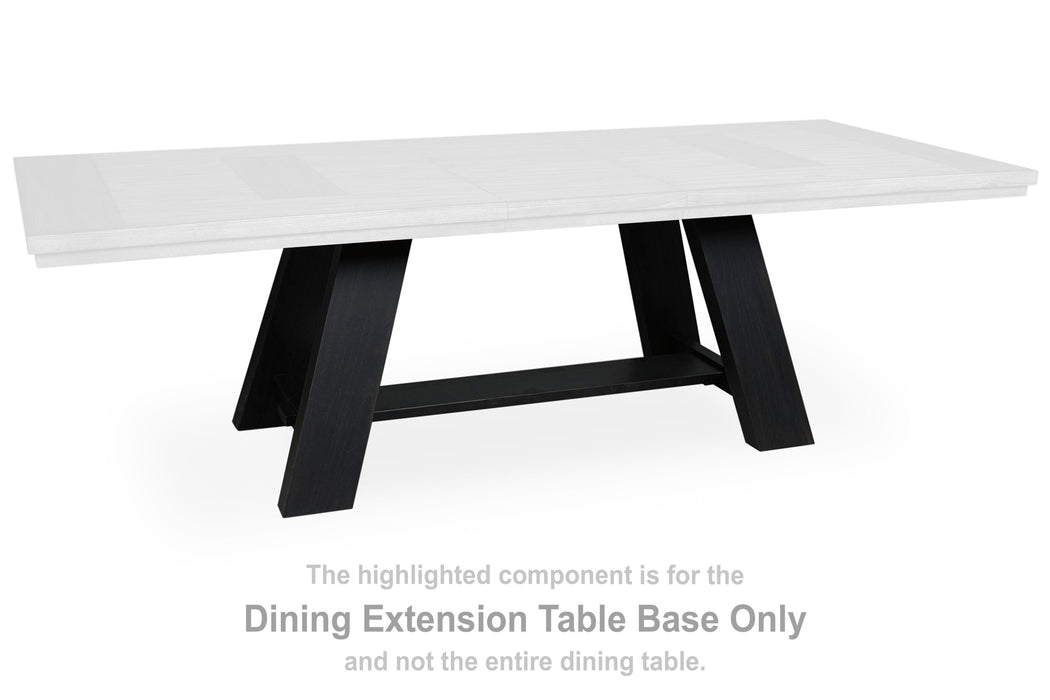 Chadworth Brown/Black Dining Collection