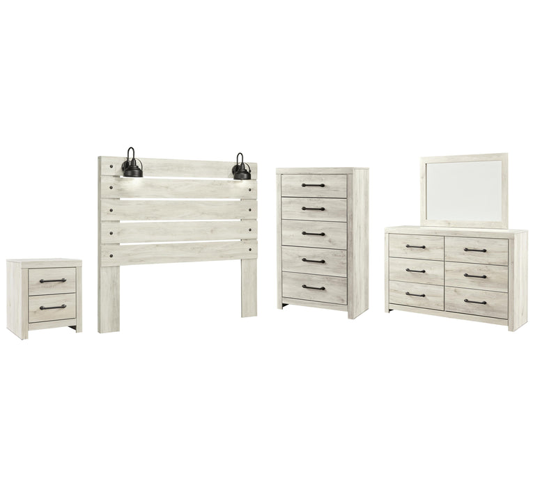Cambeck Whitewash Panel Bedroom Collection