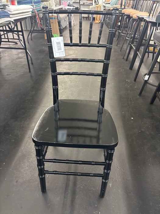 Flash Furniture 2 Pack HERCULES Series Black Wood Chiavari Chair - new