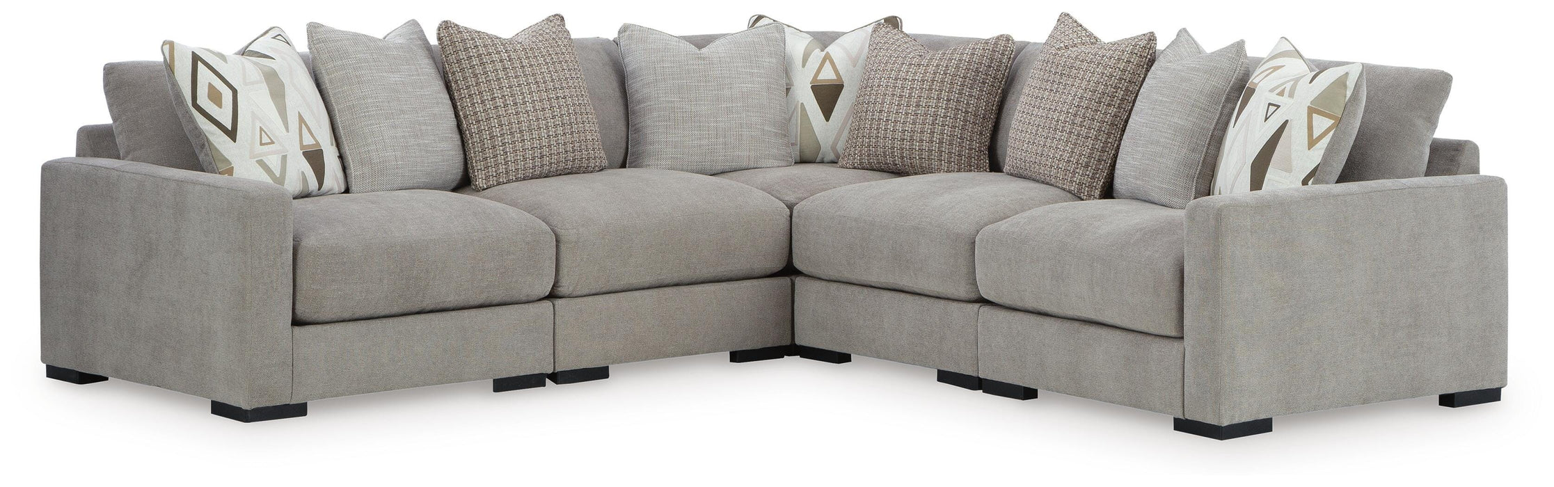 Aslan Court Flax Aslan Court 5-Piece Sectional