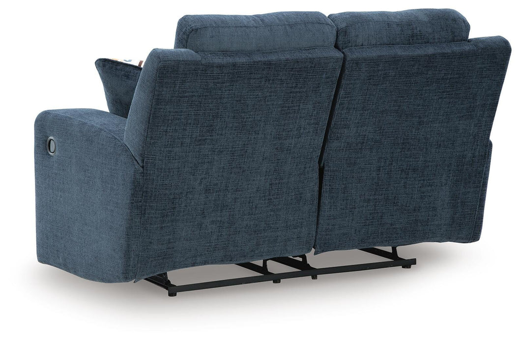 Danum Ink Danum Reclining Loveseat