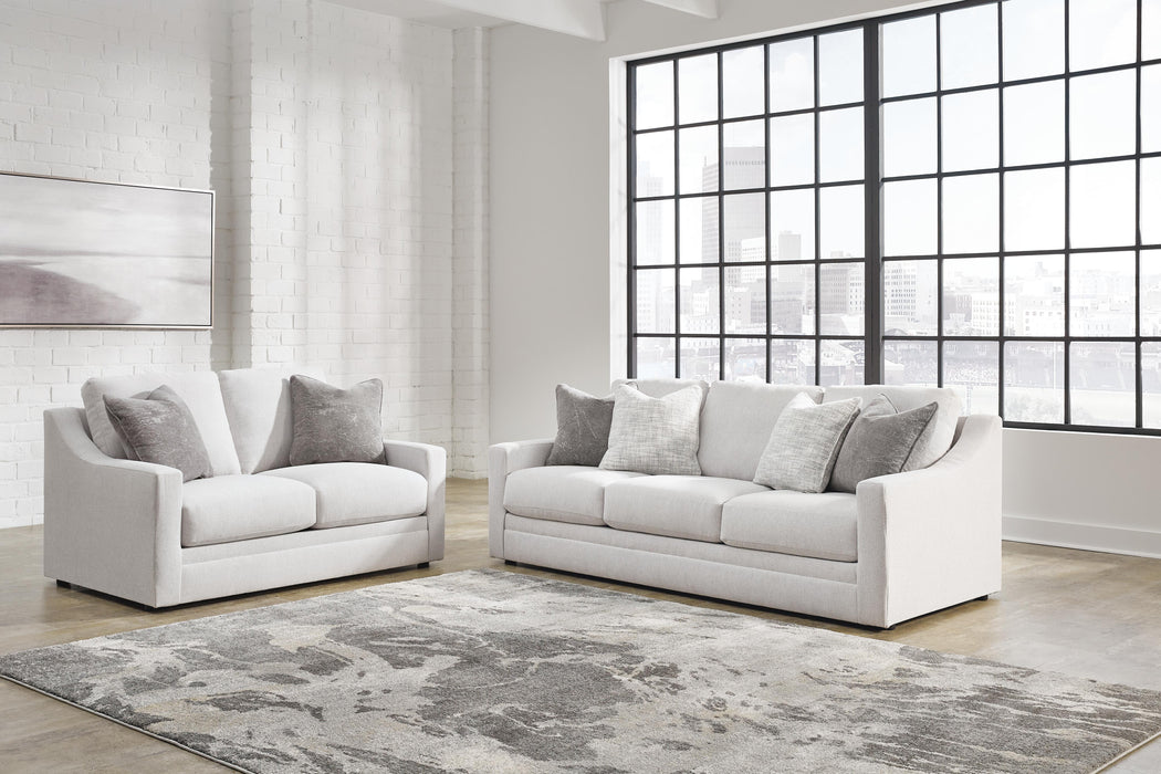 Maitelynn Chalk Maitelynn Sofa and Loveseat - Brand New