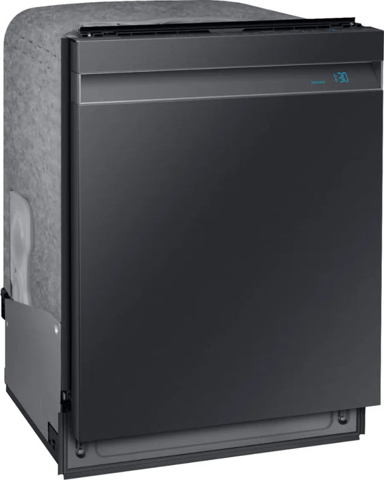 Samsung - 24" AutoRelease Dry Smart Built-In Stainless Steel Tub Dishwasher with 3rd Rack, Linear Wash, 39dBA - Black stainless steel - use_like_new