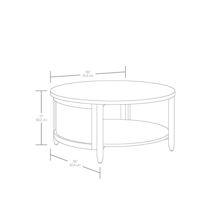 Better Homes & Gardens Springwood Caning Coffee Table, Charcoal Finish - new