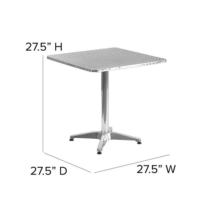 Alamont Home - Mellie Contemporary Patio Table - Aluminum - new