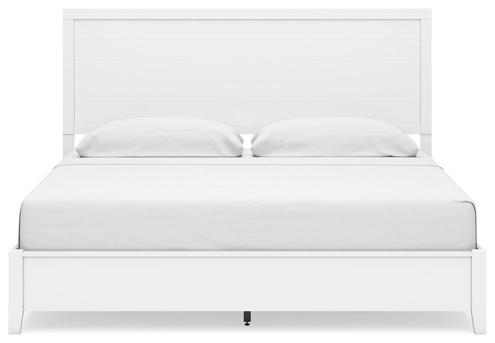 Binterglen White Binterglen King Panel Bed