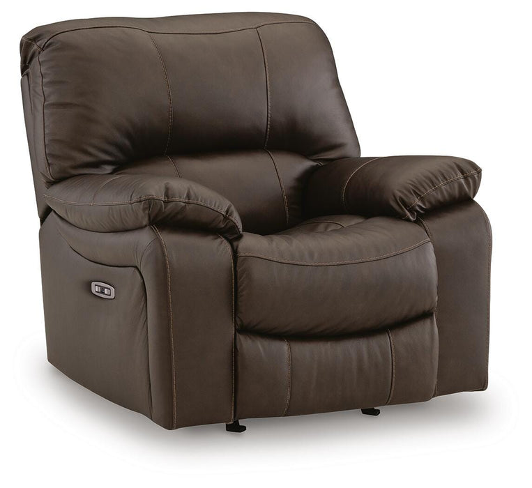 Leesworth Dark Brown Living Room Collection