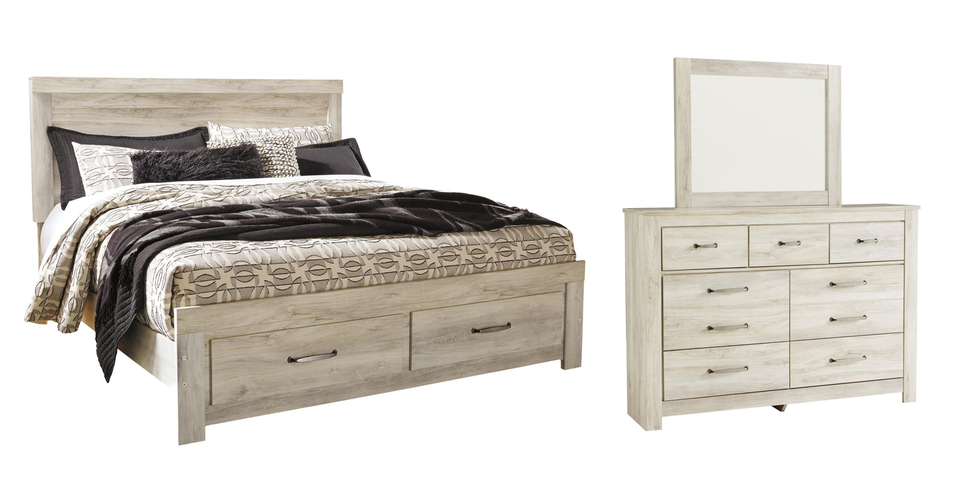 Bellaby Whitewash Platform Bedroom Collection