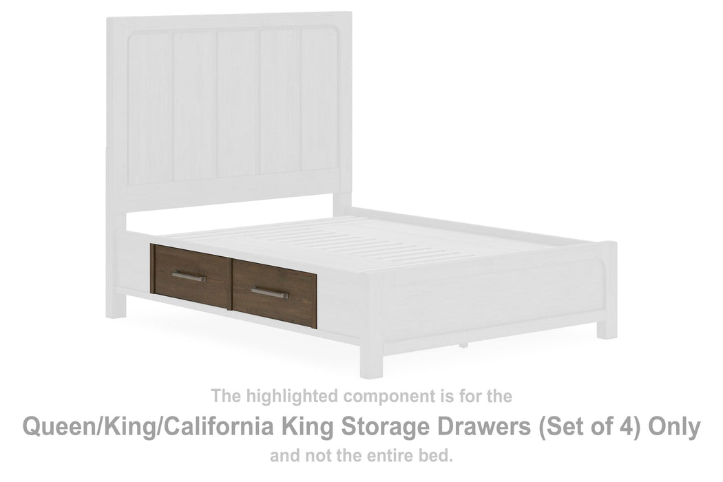 Cabalynn Light Brown Q/K/CK Storage Drawers (4/CN)