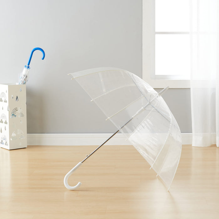Amazon Basics Clear Bubble Umbrella, Round, 34.5 inch - new