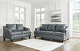 Genoa Steel Genoa Sofa and Loveseat