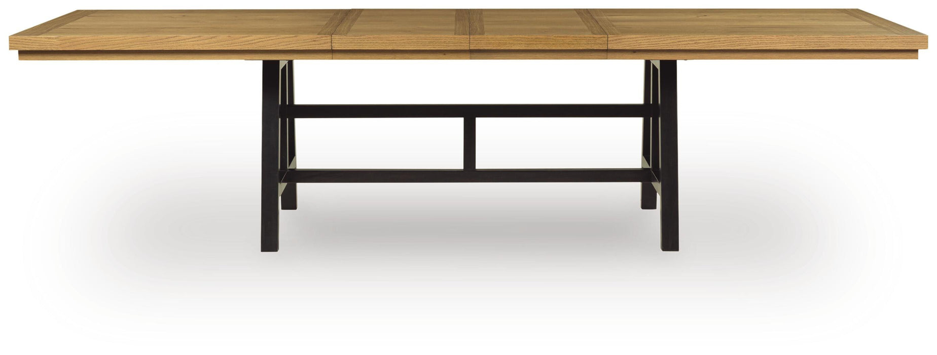 Galliden Black/Brown RECT Dining Room EXT Table