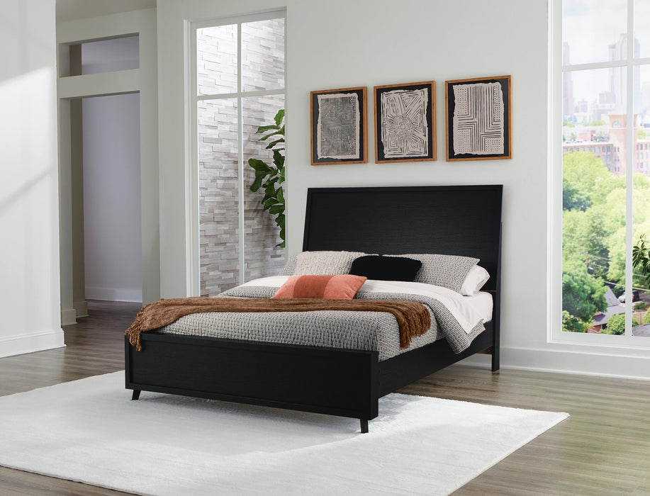Danziar Black Danziar Queen Panel Bed