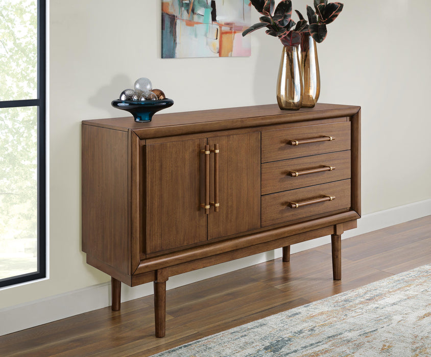 Lyncott Brown Dining Room Server
