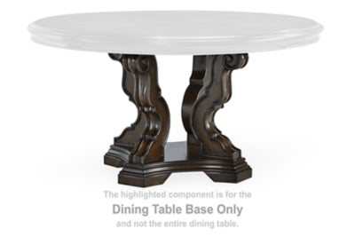 Maylee Dark Brown Dining Collection