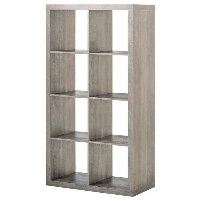 Better Homes & Gardens 8-Cube Storage Organizer, Rustic Gray - new