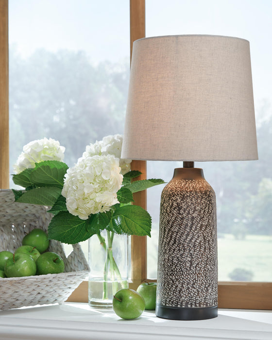 Lanson Antique Bronze Finish Metal Table Lamp (Priced Per Item, Must Order 2, 4, 6, or 8)