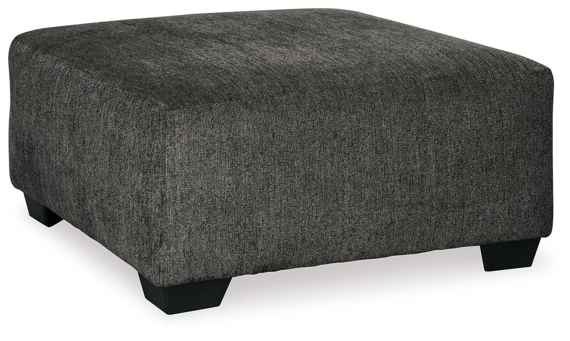 Ballinasloe Smoke Oversized Accent Ottoman
