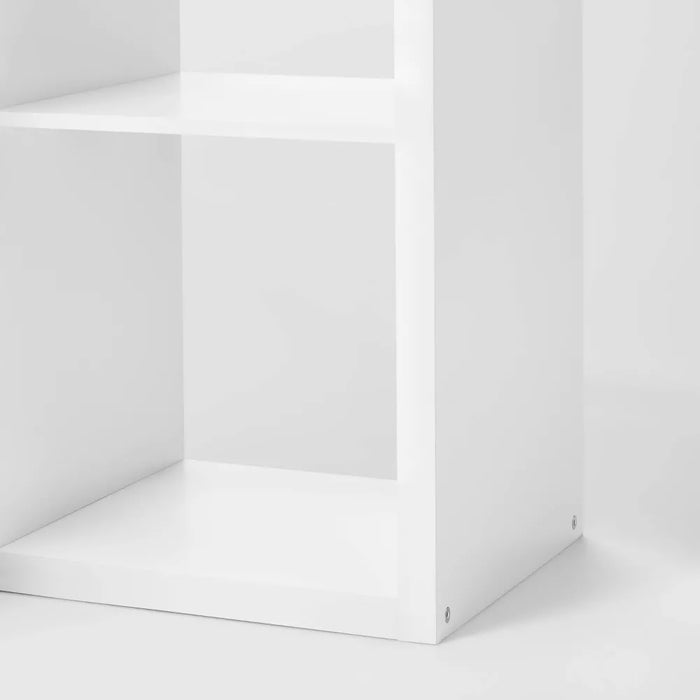 8 Cube Organizer White - Brightroom: Versatile Shelving Unit, MDF & Particle Board, Up to 30 lbs per Shelf - new