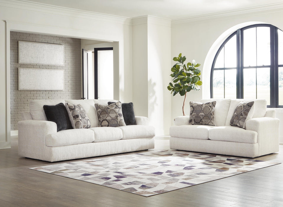 Karinne Linen Karinne Sofa and Loveseat - Brand New