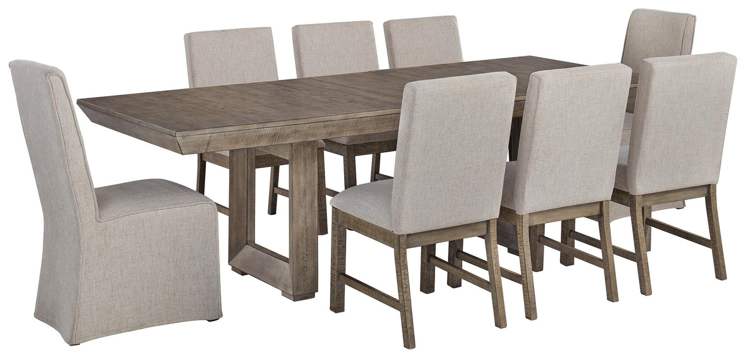 Langford Light Grayish Brown Dining Collection