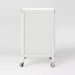Dorm Metal Rolling Locker Storage Cabinet with Lock Chalk White - Room Essentials