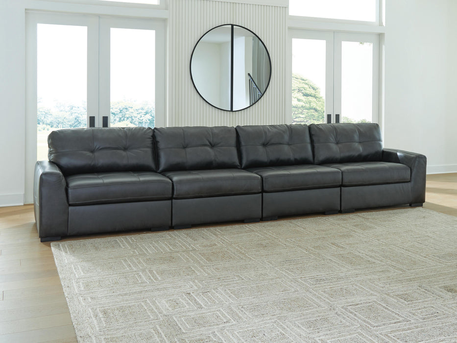 Brindley Pier Fog Brindley Pier 4-Piece Sectional