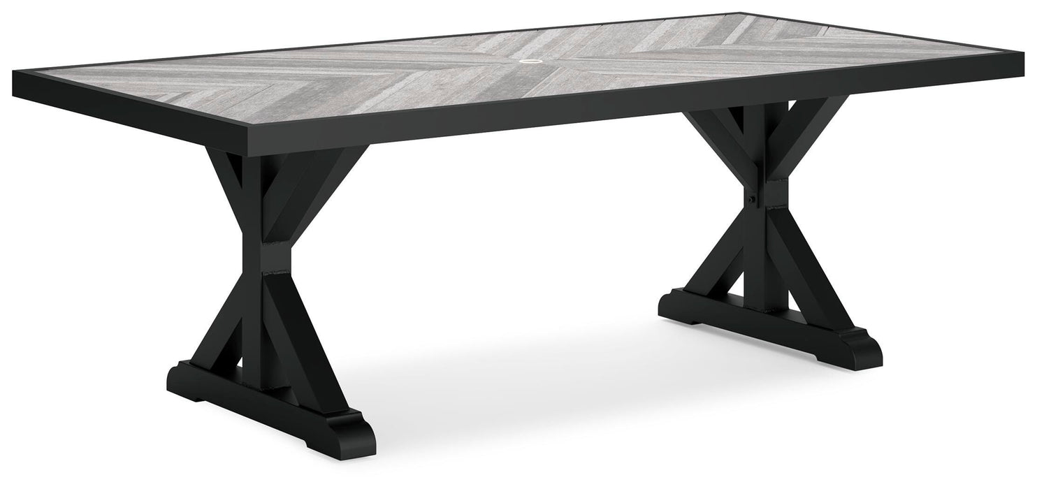 Beachcroft Black/Light Gray Dining Collection
