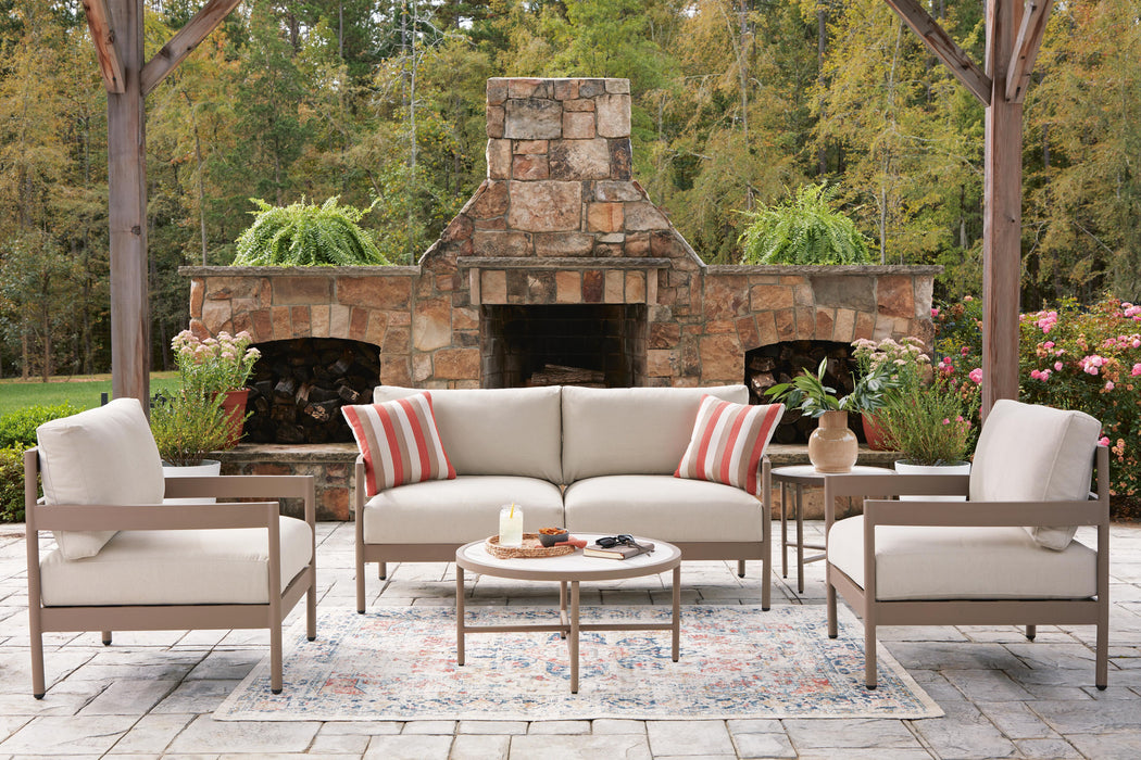 Big Creek Cove Beige Love/Chairs/Tables Set (5/CN)