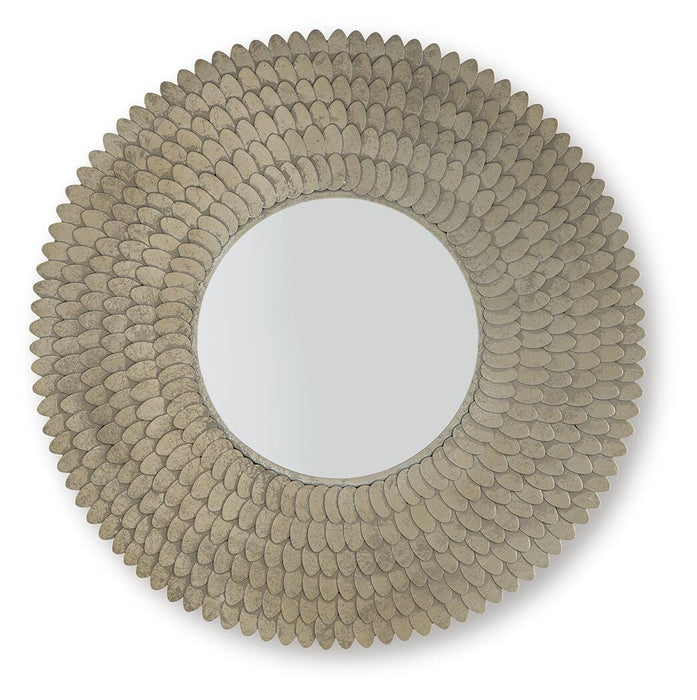 Wrightmund Champagne Finish Accent Mirror