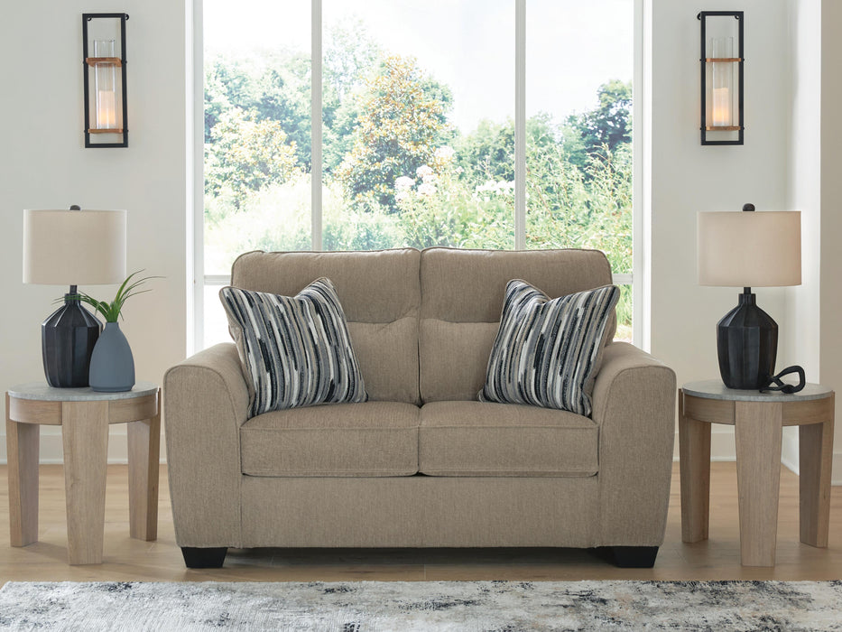 Olten Mocha Loveseat