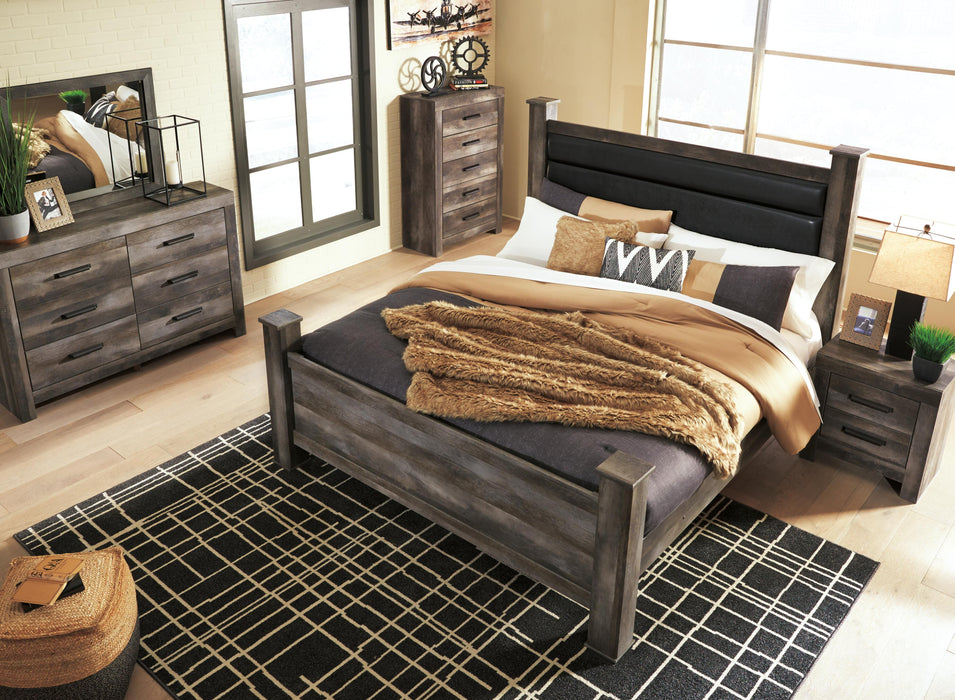 Wynnlow Gray Wynnlow King Poster Bed