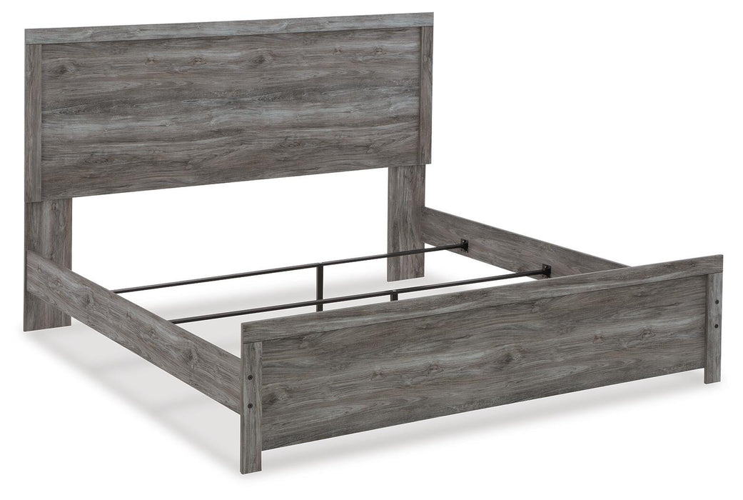 Bronyan Dark Gray Bronyan King Panel Bed