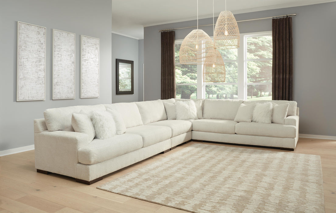 Zada Ivory Zada 4-Piece Sectional