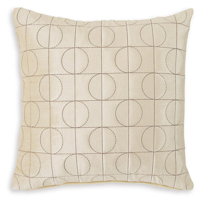 Kydner Beige/Brown Pillow (4/CS)