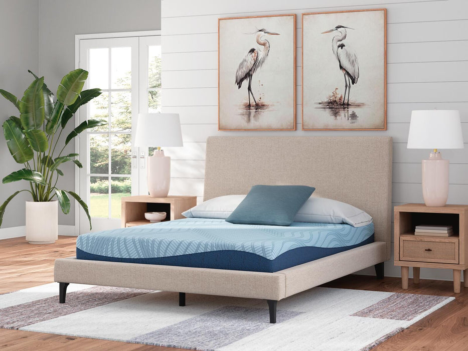 Peak 2.0 8 Memory Foam Light Blue Mattress