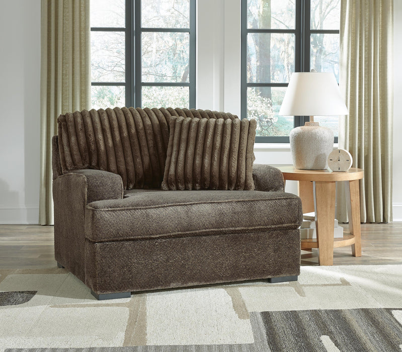 Aylesworth Chocolate Chair and a Half