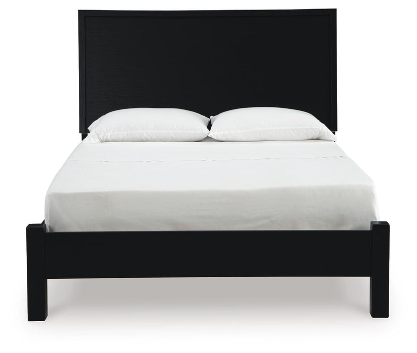 Danziar Black Danziar Queen Panel Bed