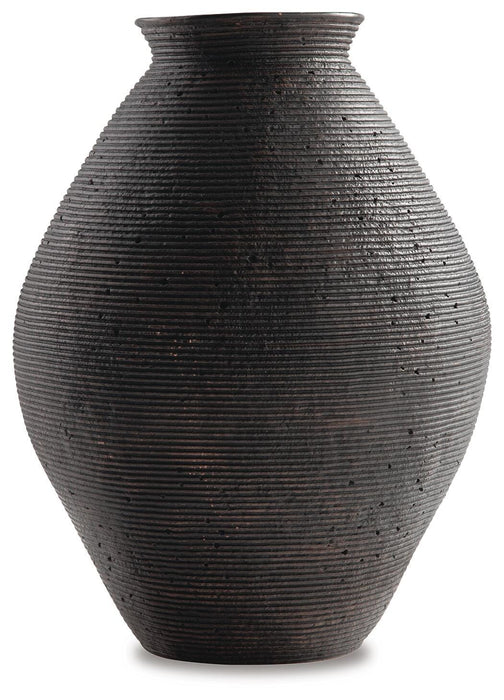Hannela Antique Brown Vase
