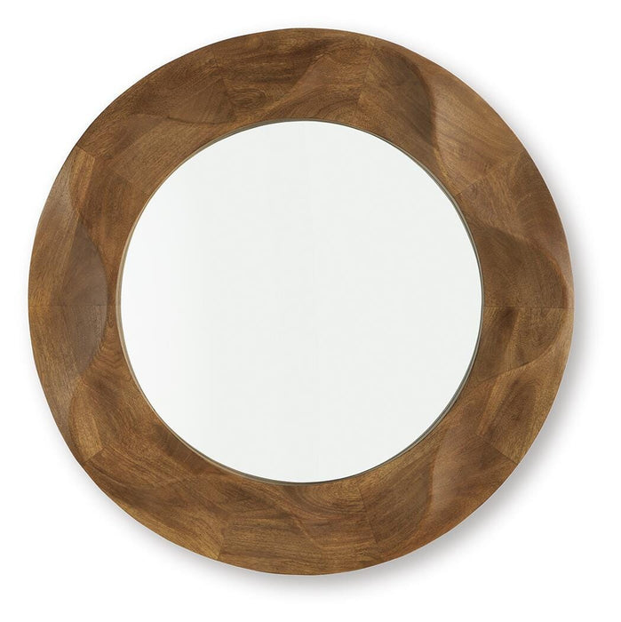 Aajon Brown Accent Mirror