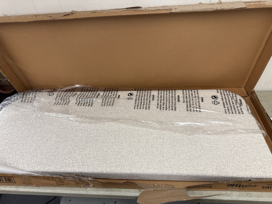 Better Homes & Gardens Juliet Full/Queen Boucle Headboard, Ivory - use_like_new