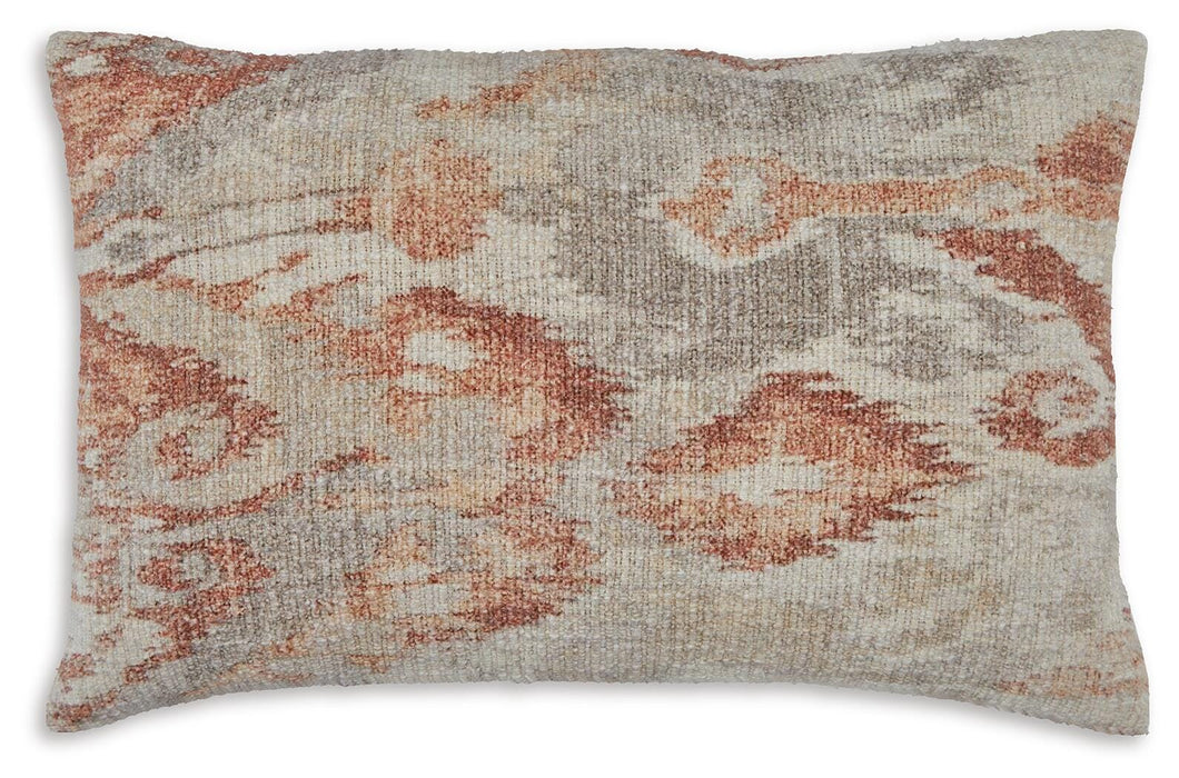 Aprover Rust/Gray/White Pillow (4/CS)