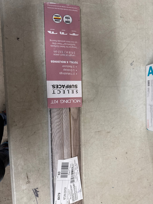 Select Surfaces Pearl Gray Molding Kit - open_box