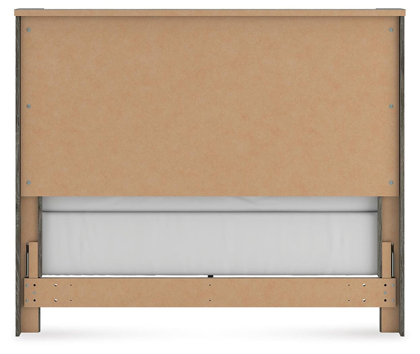 Frandern Black/Gray Frandern Queen Panel Bed