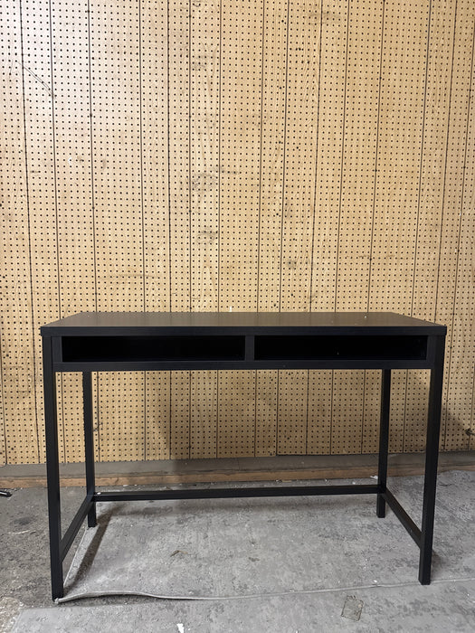 Mainstays Sumpter Park Student Desk, Solid Black - new