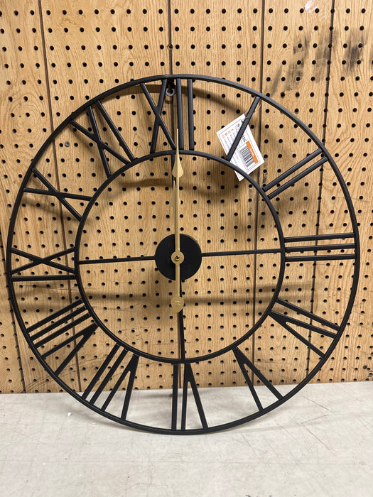 Sorbus 23 Quartz Battery Powered Wall Clock, Roman Numeral - open_box