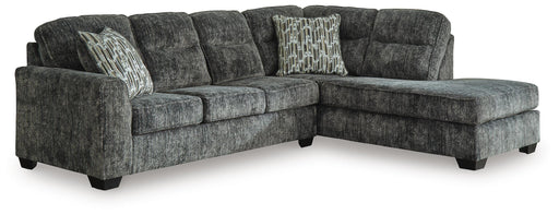 Lonoke Gunmetal Lonoke 2-Piece Sectional with Chaise