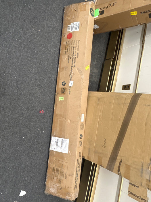 Zinus Mia 14" Metal Platform Bed Frame with Headboard, King - new